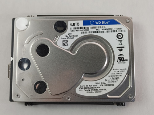 Western Digital WD40NMZW 4 TB 2.5 in USB 3.0 External Hard Drive