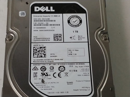 Seagate Dell ST1000NM0085 1 TB SAS 3 3.5 in Enterprise Drive