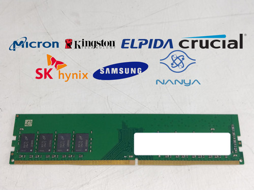 Major Brand 4 GB DDR4-2400T PC4-19200U 1Rx8 1.2V DIMM Desktop RAM