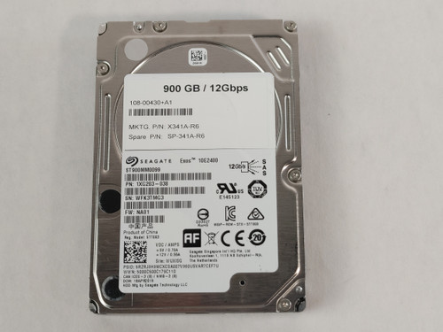 Seagate Exos 10E2400 ST900MM0099 900 GB SATA III 2.5 in Enterprise Drive