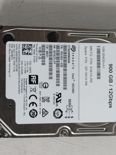 Lot of 2 Seagate Exos 10E2400 ST900MM0099 900 GB SATA III 2.5 in Enterprise Drive