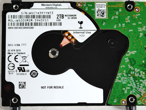 Western Digital WD20SMZM 2 TB 2.5 in USB 3.0 External Hard Drive