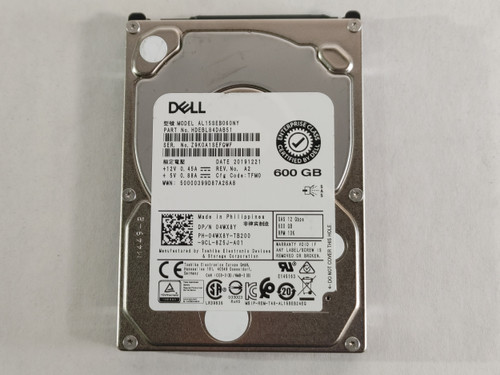 Lot of 2 Toshiba Dell AL15SEB060NY 600 GB SAS 3 2.5 in Enterprise Drive