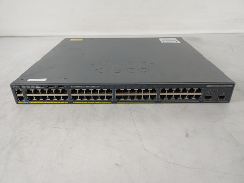 Cisco Catalyst WS-C2960XR-48FPD-I 48-Port Gigabit Ethernet Managed PoE+ Switch
