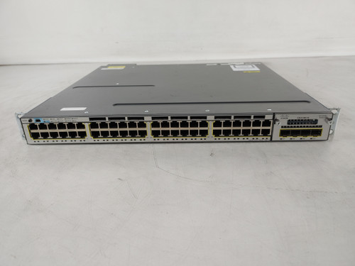 Cisco Catalyst WS-C3750X-48PF-S 48-Port Gigabit Ethernet Managed PoE+ Switch