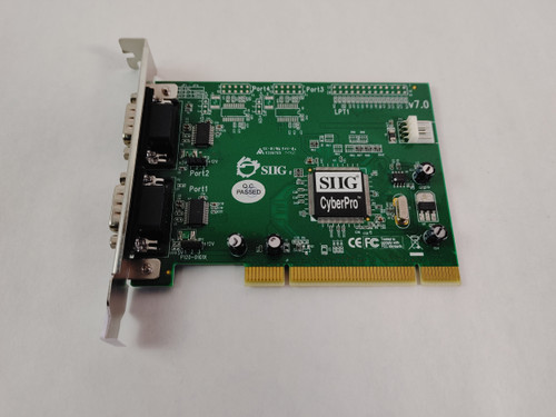SIIG CyberSerial Dual Serial Port PCI Adapter Card JJ-P02012-S7