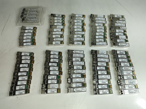 Mixed Brand Fiber Channel SFP Transceiver Modules Lot of 100 A1