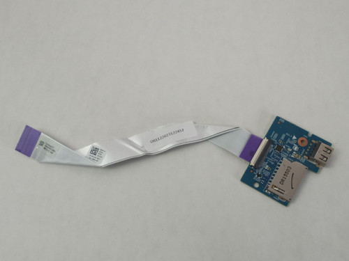 Lot of 2 Dell 1JY9Y Laptop USB SD Card Reader w/ Cable For Latitude 3470 3570