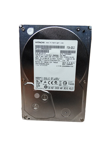 Lot of 2 Hitachi DeskStar 7K3000 HDS723020BLA642 2 TB 3.5" SATA III Desktop HDD