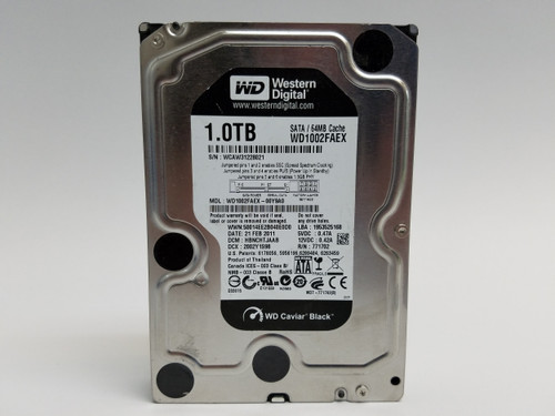 Western Digital WD Black WD1002FAEX 1 TB 3.5" SATA III Enterprise Drive