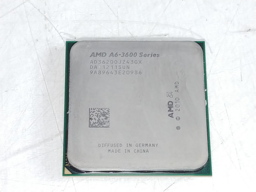 AMD A6-3620 2.2 GHz Socket FM1 Desktop CPU Processor AD3620OJZ43GX