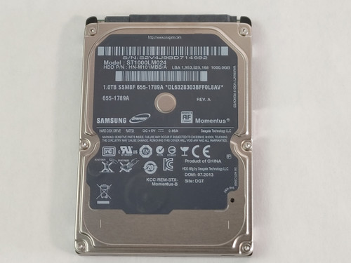 Seagate Apple ST1000LM024 1 TB SATA II 2.5 in Laptop Hard Drive