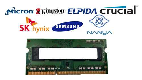 4 GB DDR3-1333 PC3-10600S 1Rx8 DDR3 SDRAM Laptop Memory