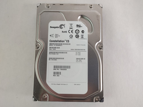 Lot of 2 Seagate EMC Constellation ST1000NM0001 1TB SAS 2 3.5" Enterprise Drive