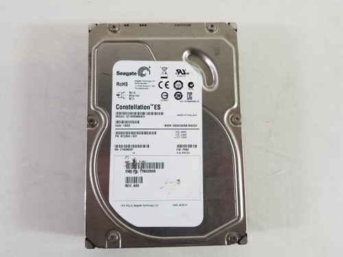 Lot of 2 Seagate EMC Constellation ST1000NM0001 1TB SAS 2 3.5" Enterprise Drive