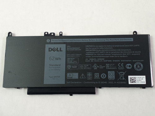 Lot of 2 Dell 6MT4T 6 Cell 62Wh Laptop Battery for Latitude E5450