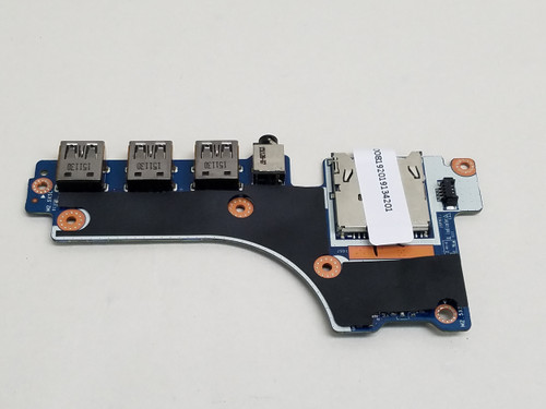 Lot of 2 Dell Precision 15 7510 Right Side I/O Board with Audio & USB 6GDMP