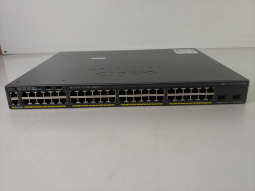 Cisco Catalyst WS-C2960X-48FPD-L 48-Port Gigabit Managed PoE+ Ethernet Switch
