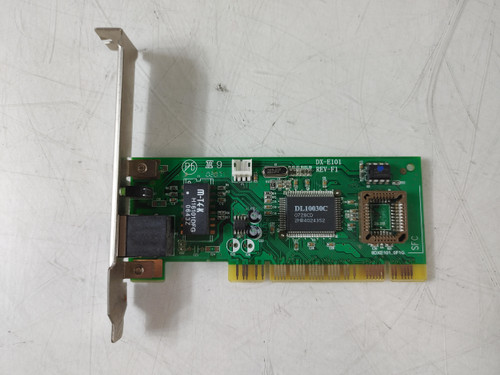 Vintage Dynex DX-E101 PCI 10/100 Mbps Interface Network Card