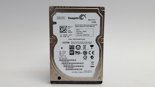 Lot of 2 Seagate Momentus ST9750420AS 750 GB 2.5" SATA II Laptop Hard Drive