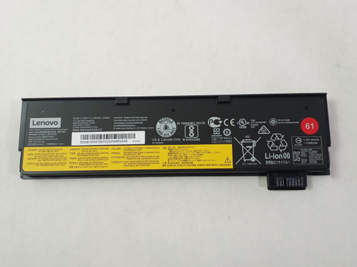 Lot of 2 Lenovo 01AV452 2040mAh 3 Cell Laptop Battery for ThinkPad T470