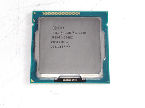 Lot of 2 Intel Core i3-3220 3.30 GHz LGA 1155 Desktop CPU Processor SR0RG