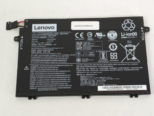 Lenovo 01AV448 3980mAh 3 Cell Laptop Battery for ThinkPad E480