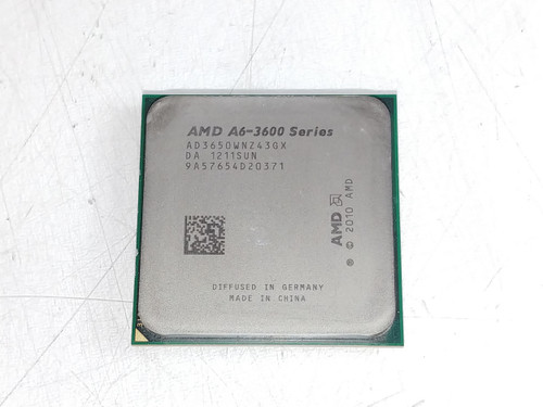 AMD A6-3650 2.6 GHz Socket FM1 Desktop CPU Processor AD3650WNZ43GX