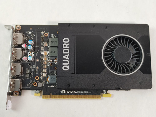Lot of 2 NVIDIA Quadro P2000 5 GB GDDR5 PCI Express 3.0 x16 Desktop Video Card
