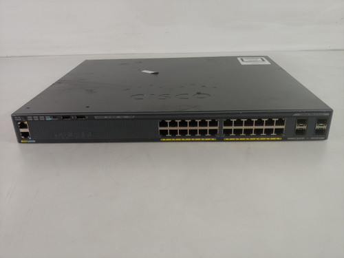 Cisco Catalyst 2960X WS-C2960X-24PS-L 24-Port Gigabit PoE+ Ethernet Switch