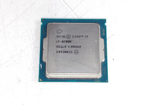 Lot of 2 Intel SR2L0 Core i7-6700K 4.0 GHz LGA 1151 Desktop CPU Processor