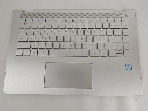 HP Pavilion x360 Convertible 14T-BA Palmrest Touchpad Assembly 928708-001