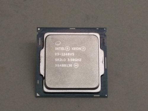 Intel Xeon E3-1240 v5 3.5 GHz LGA 1151 Server CPU Processor SR2LD