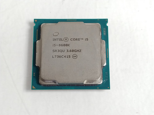 Intel Core i5-8600K 3.6 GHz LGA 1151 Desktop CPU Processor SR3QU