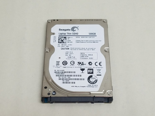 Lot of 2 Seagate Thin ST500LM000 500 GB 2.5" SATA III Hybrid SSHD Laptop Drive