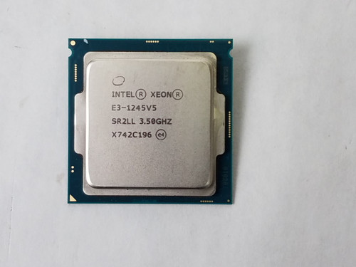 Lot of 2 Intel Xeon E3-1245 v5 3.50 GHz LGA 1151 Server CPU Processor SR2LL