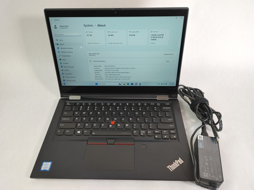 Lenovo ThinkPad X390 Yoga Core i5-8265U 1.60 GHz 8 GB 512 GB NVMe Windows 11 Pro Laptop WINACTA2 A2