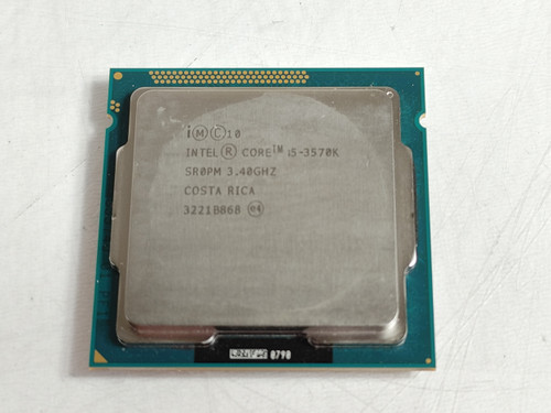 Intel SR0PM Core i5-3570K LGA 1155 3.4GHz Desktop CPU