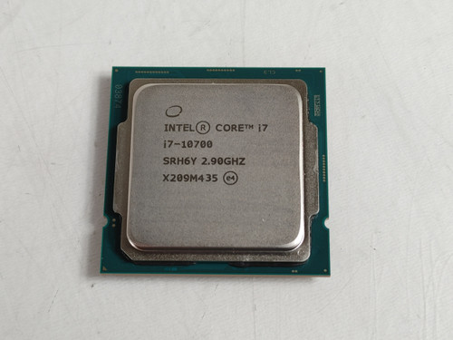 Lot of 2 Intel SRH6Y Intel Core i7-10700 2.9 GHz LGA 1200 Desktop CPU