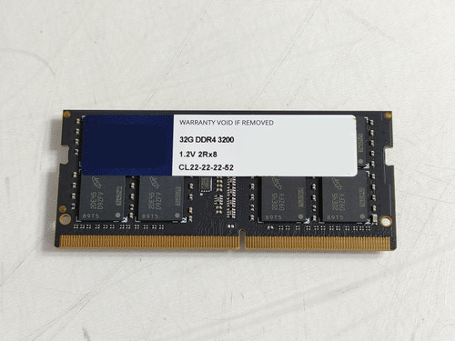 Mixed Brand 32 GB PC4-25600S (DDR4-3200) 2Rx8 DDR4 Laptop RAM