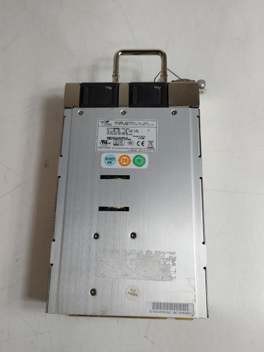 Lot of 2 Zippy MRM-6650P-R Hot Swap 622W 1U Server Power Supply For Barco