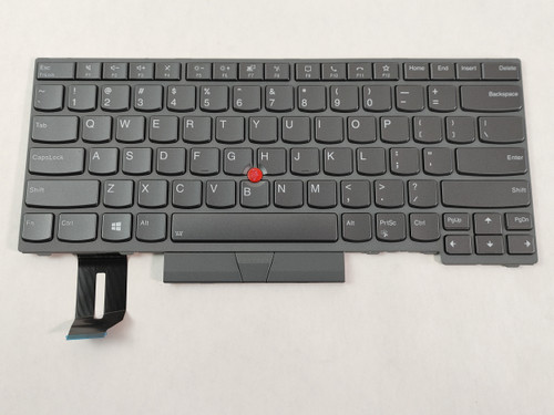 Lot of 2 Lenovo ThinkPad P14s Gen 2 Backlit Laptop Keyboard 5N21B08377