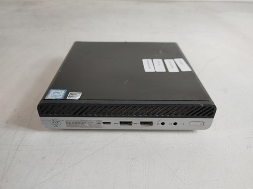 HP ProDesk 600 G4 DM Core i5-8500T 2.10 GHz 4 GB DDR4 No HDD
