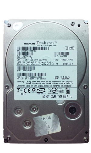 Hitachi Deskstar 7K1000 HDS721010KLA330 1TB 3.5" SATA II Hard Drive