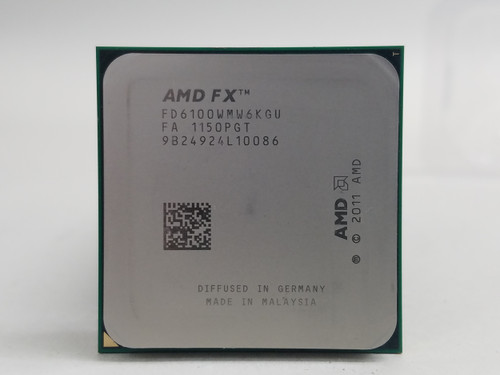 AMD FX-6100 3.3 GHz Socket AM3+ Desktop CPU Processor FD6100WMW6KGU