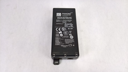 New Phihong PSA16U-480 48V 1-Port PoE Injector Power Supply 802.3af