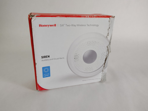 New Honeywell SiX SIREN Wireless Siren Audio/Visual Alert