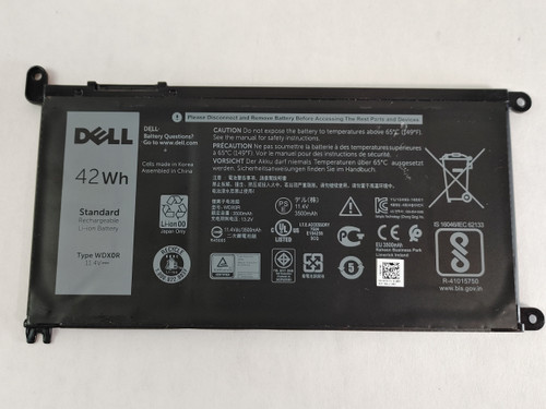 Dell WDX0R 3500 mAh 11.4 V Laptop Battery for Inspiron 15 5567 / 7580
