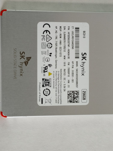 SK Hynix SC313 HFS256G32TNF 256 GB SATA III 2.5 in Solid State Drive
