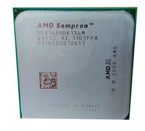 Lot of 2 AMD Sempron 145 2.8GHz Socket AM2+ 2000MHz Desktop CPU SDX145HBK13GM